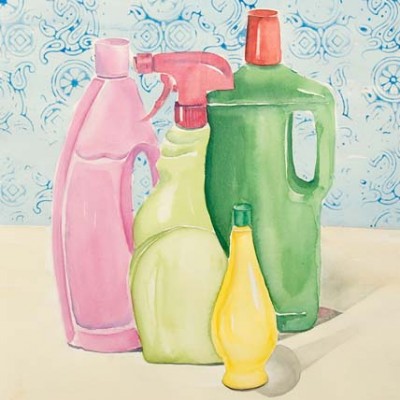 Meister Propper-II - Aquarell auf Papier - Ausschnitt